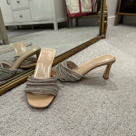 WHBM Crystal Mule Heel - Picture 2 of 6